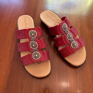 Red Sandals